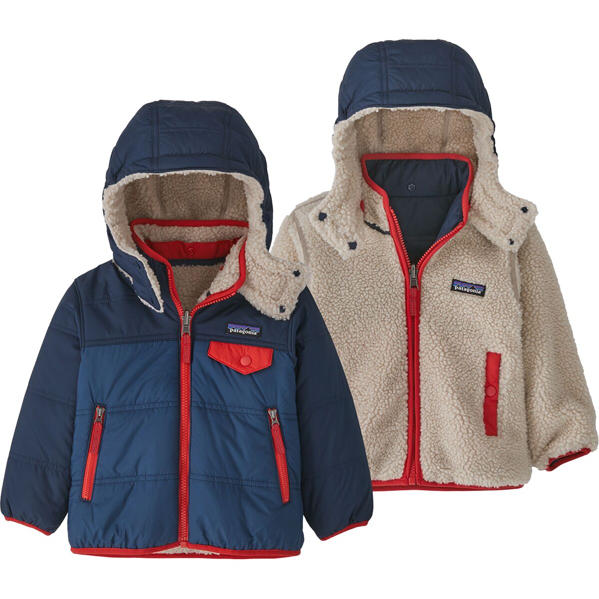Patagonia Reversible Tribbles Hooded Jacket - Toddlers´