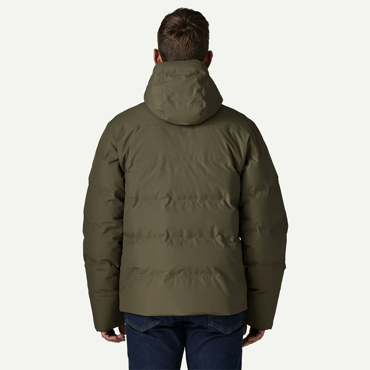 Мужская куртка Patagonia Jackson Glacier Down Jacket, цвет: Зелёный — фото 2