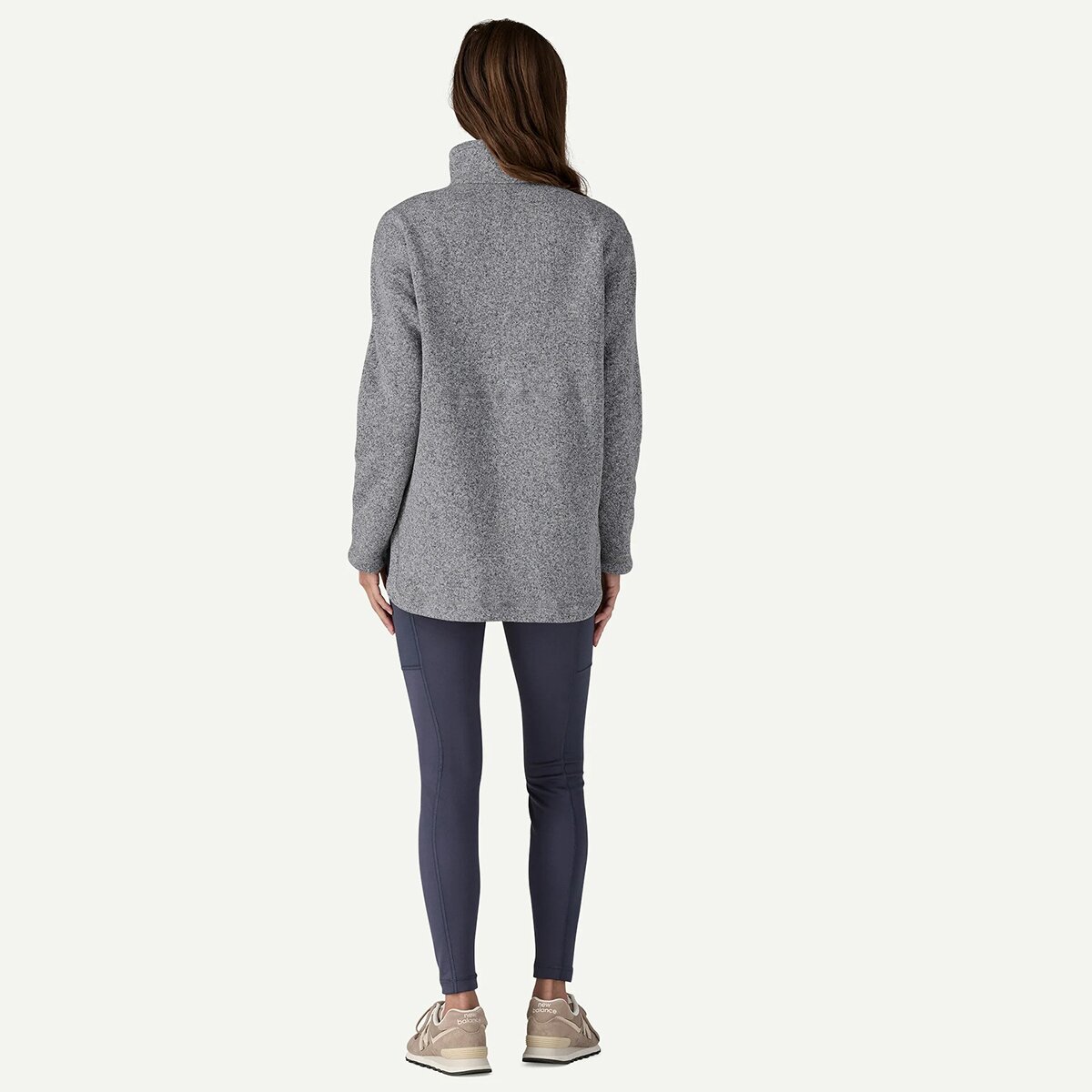 Женское пальто Patagonia Better Sweater Oversized Coat, цвет: Берёзовый белый — фото 3