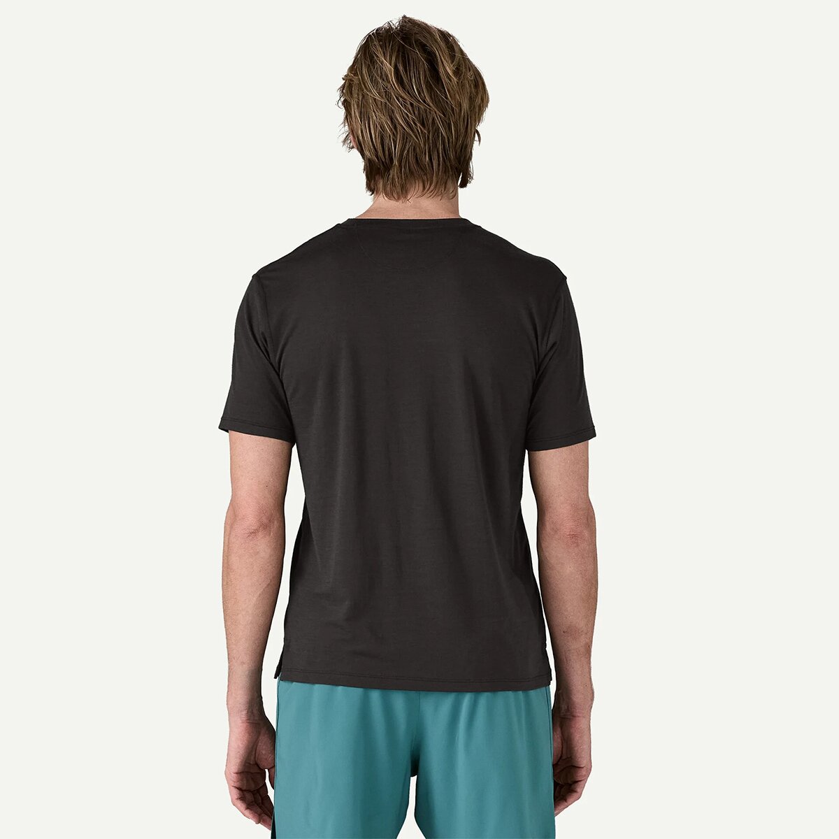 Мужская рубашка Patagonia Capilene Cool Merino Blend, цвет: Чёрный — фото 5