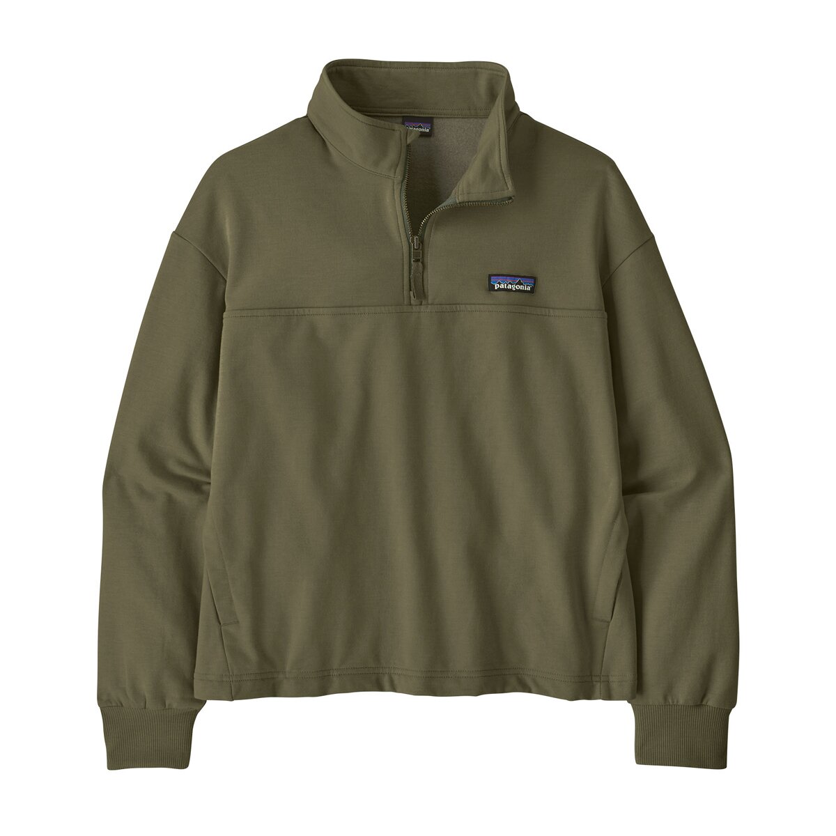 Женский свитер Patagonia Ahnya Pullover, цвет: Зелёный — фото 5