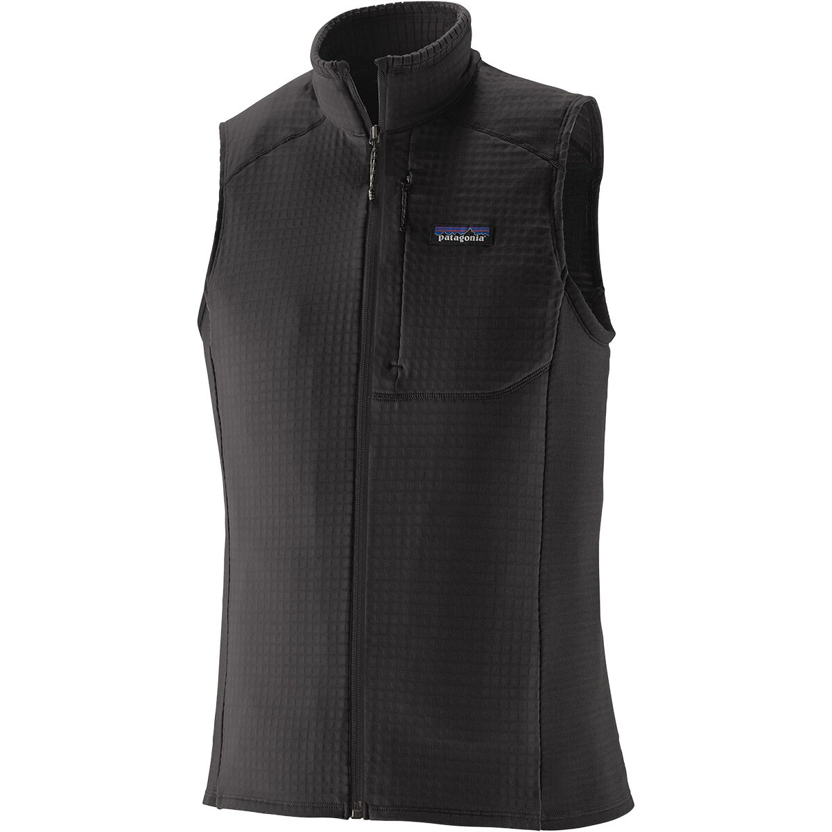 Женский жилет Patagonia R1 Vest, цвет: Чёрный
