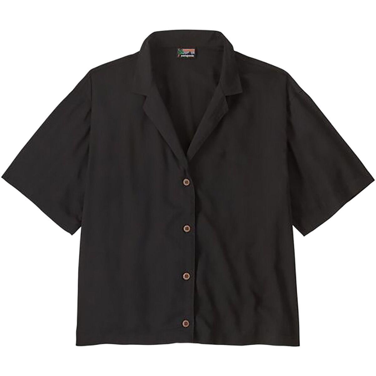 Женская рубашка Patagonia Tidal Threads, цвет: Чёрный — фото 2
