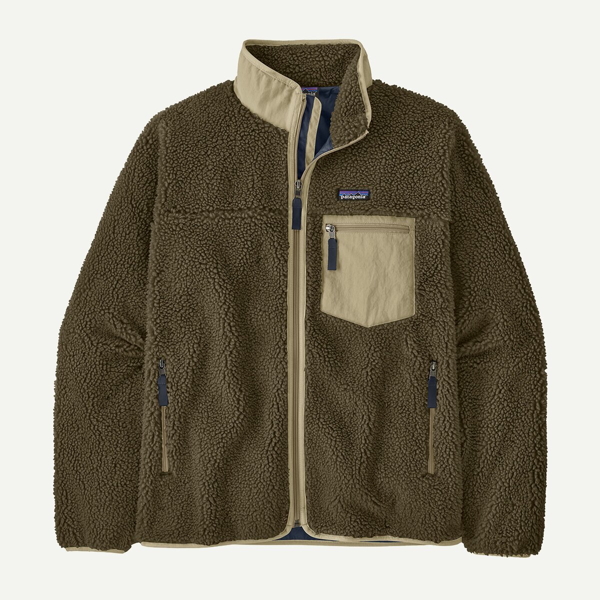 Мужская куртка Patagonia Classic Retro-X, цвет: Зелёный — фото 3