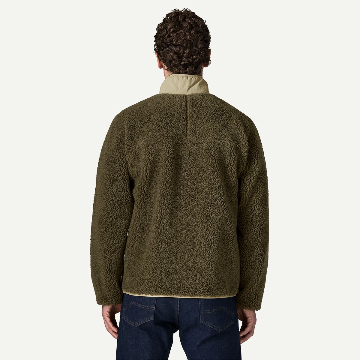 Мужская куртка Patagonia Classic Retro-X, цвет: Зелёный — фото 4