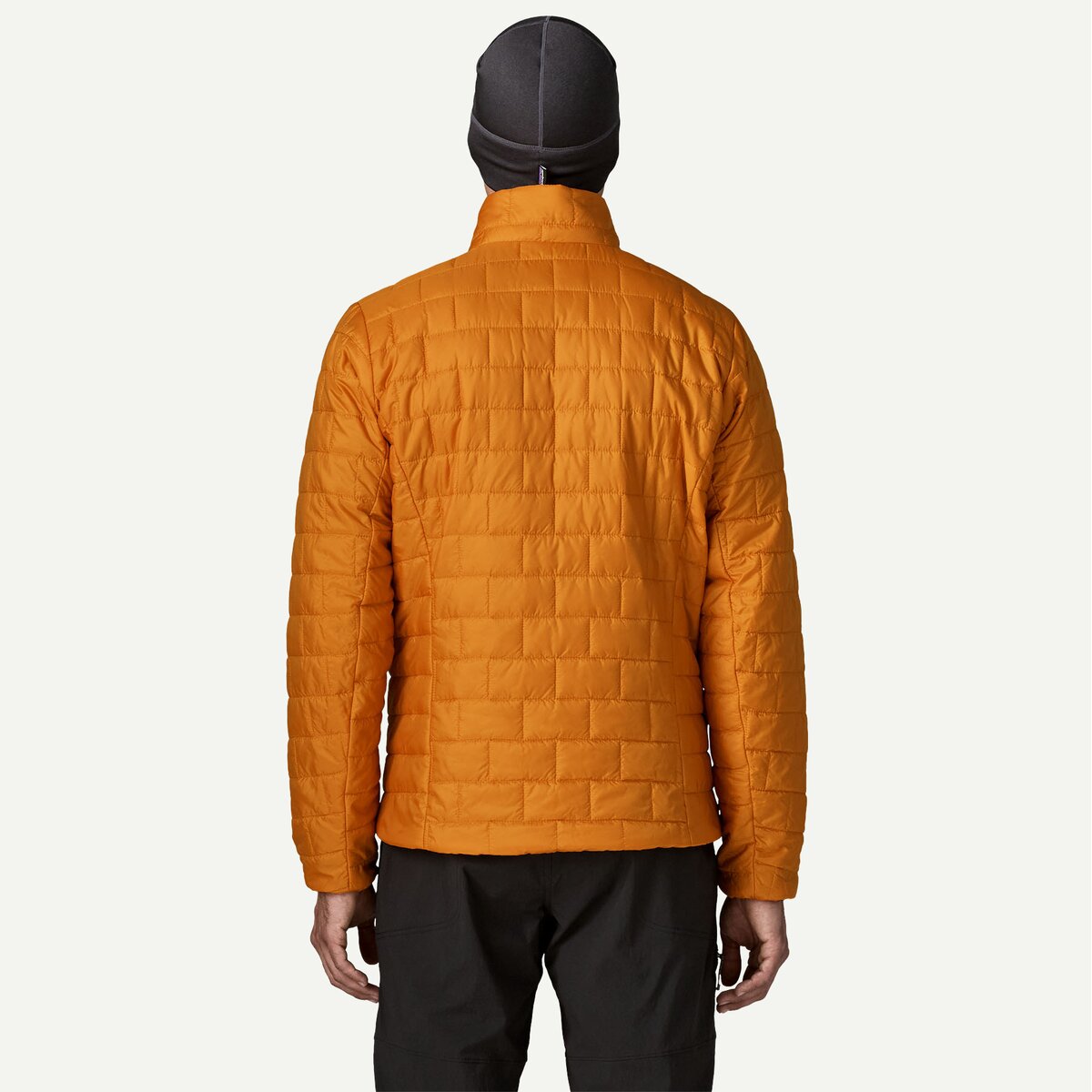 Мужская куртка Patagonia Nano Puff Insulated, цвет: Оранжевый — фото 4