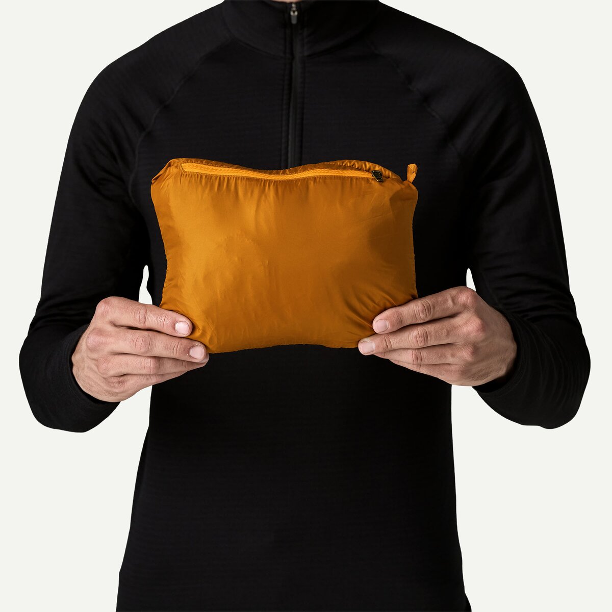 Мужская куртка Patagonia Nano Puff Insulated, цвет: Оранжевый — фото 9