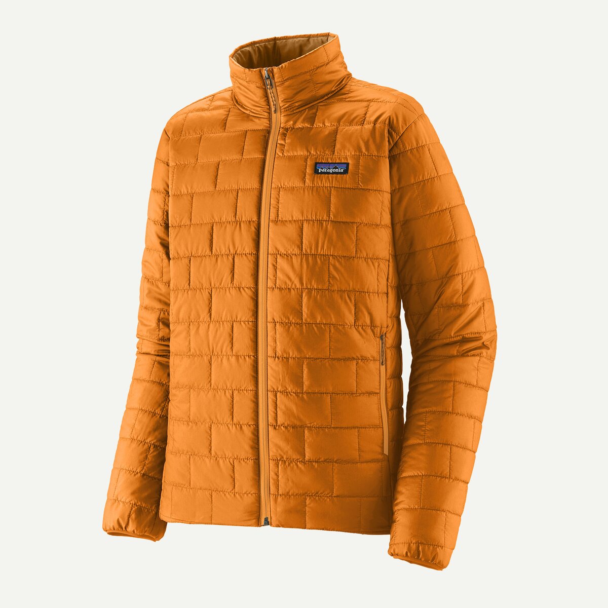Мужская куртка Patagonia Nano Puff Insulated, цвет: Оранжевый — фото 10