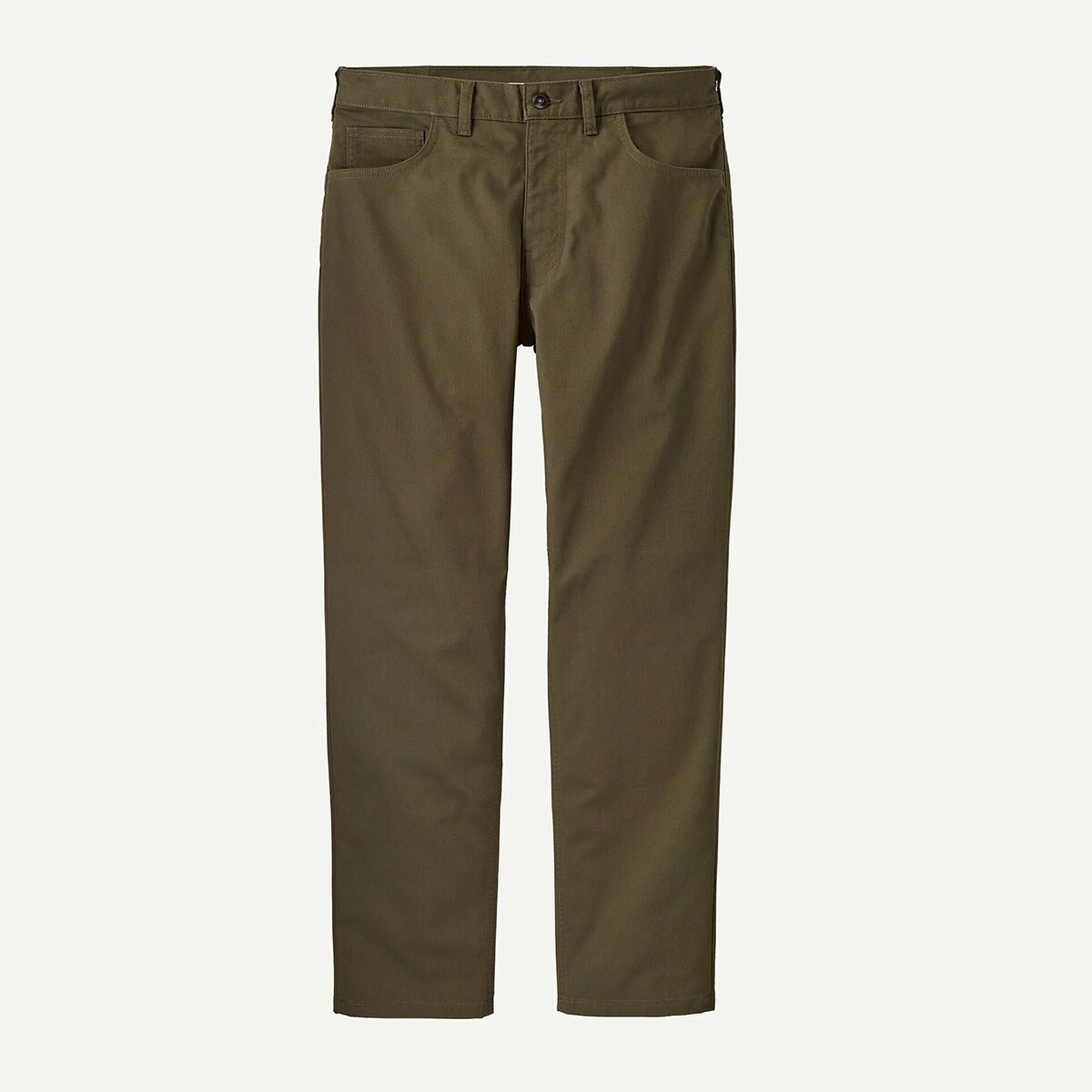 Мужские брюки Patagonia Twill Traveler 5-Pocket Pant, цвет: Зелёный — фото 2