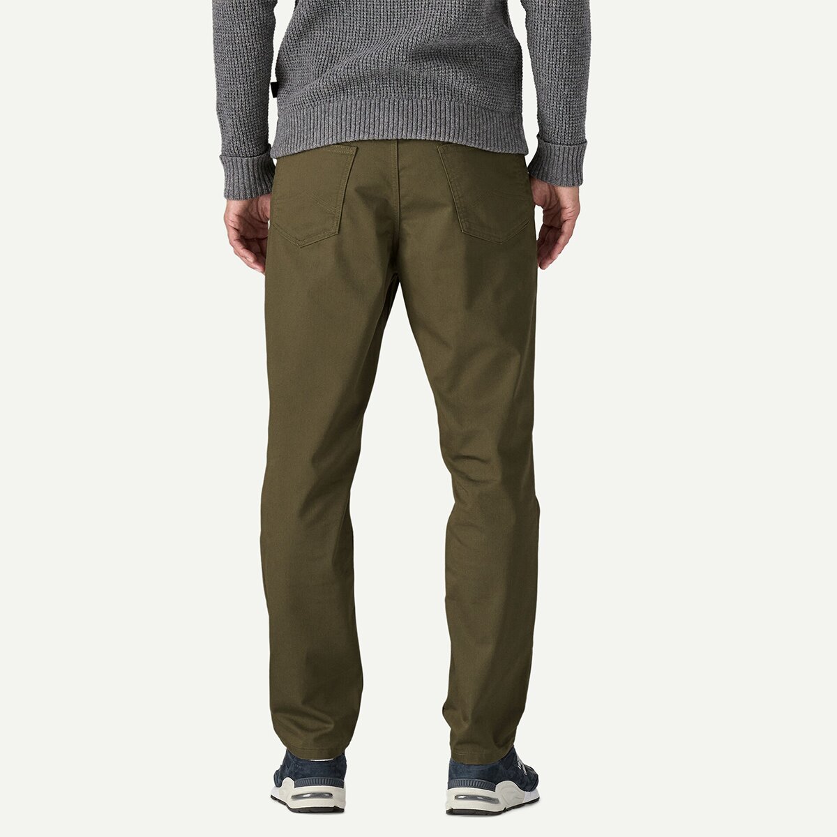 Мужские брюки Patagonia Twill Traveler 5-Pocket Pant, цвет: Зелёный — фото 3