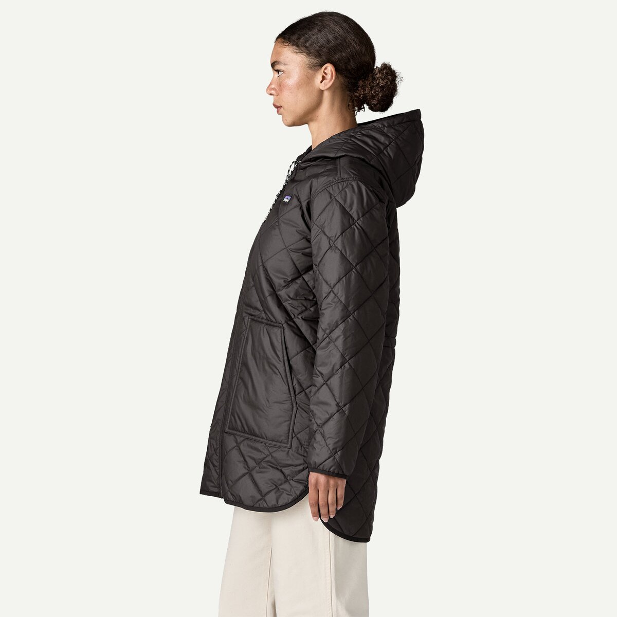 Женская куртка Patagonia Diamond Quilted, цвет: Чёрный — фото 2