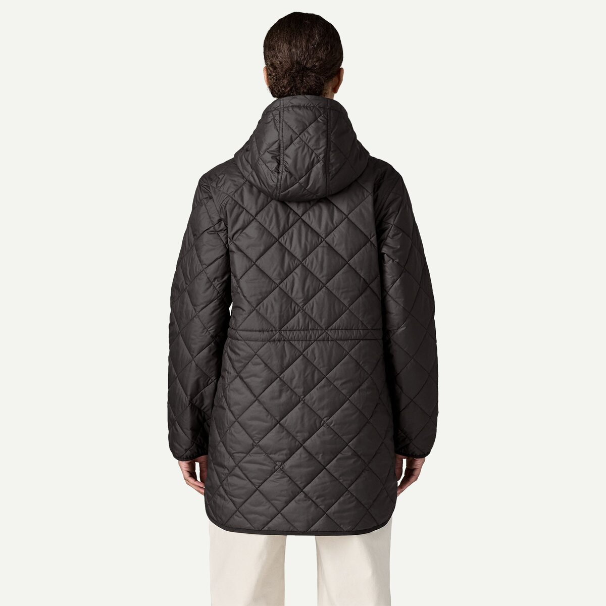 Женская куртка Patagonia Diamond Quilted, цвет: Чёрный — фото 3