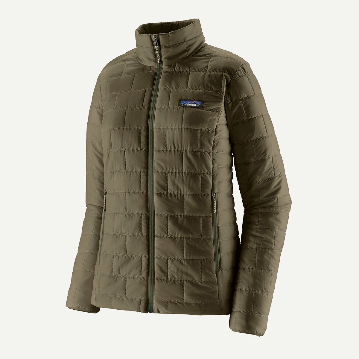 Женская куртка Patagonia Nano Puff Insulated, цвет: Зелёный, вариант 1 — фото 8