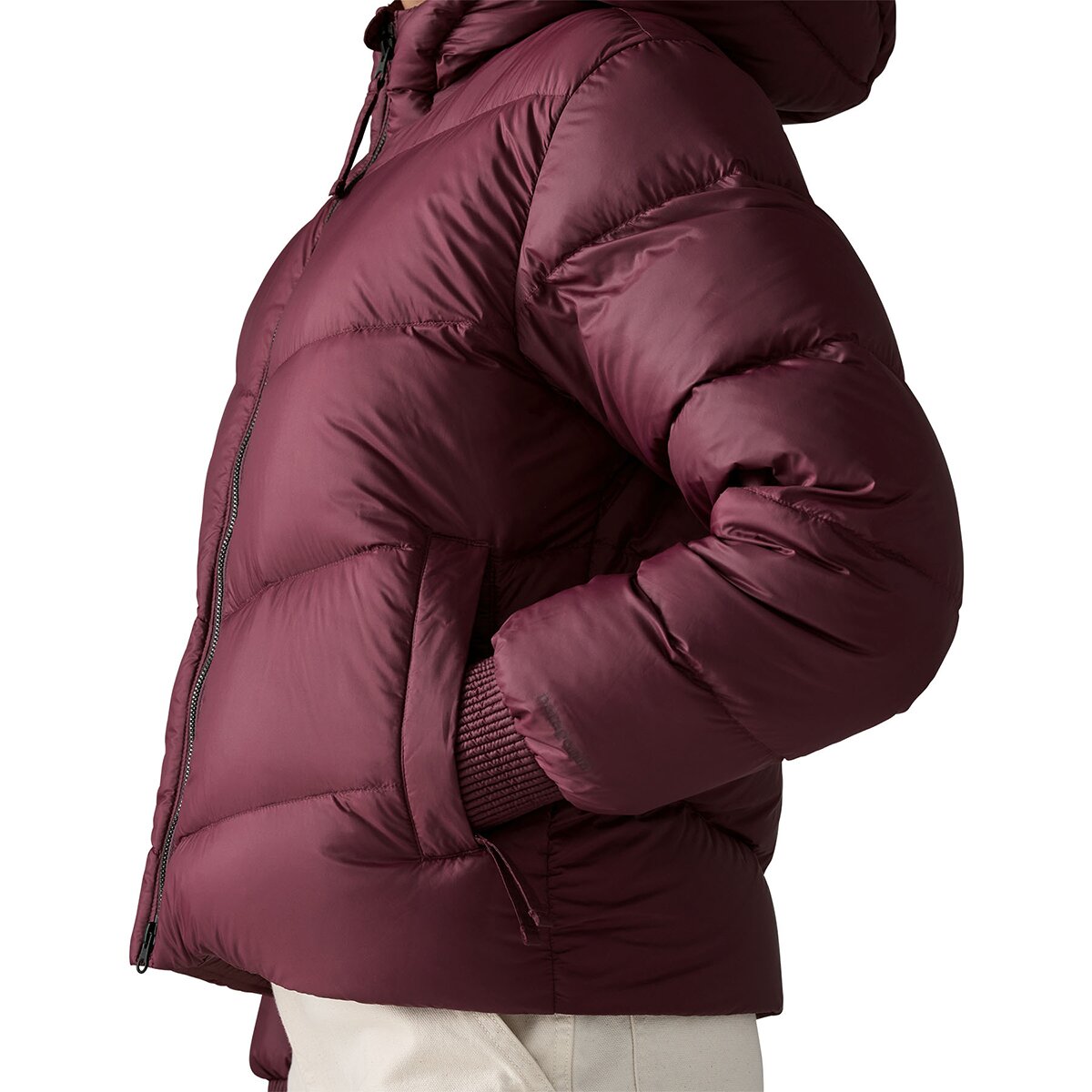 Женская куртка Patagonia Sindit Hoodie Jacket, цвет: Ягодный инжирный — фото 3