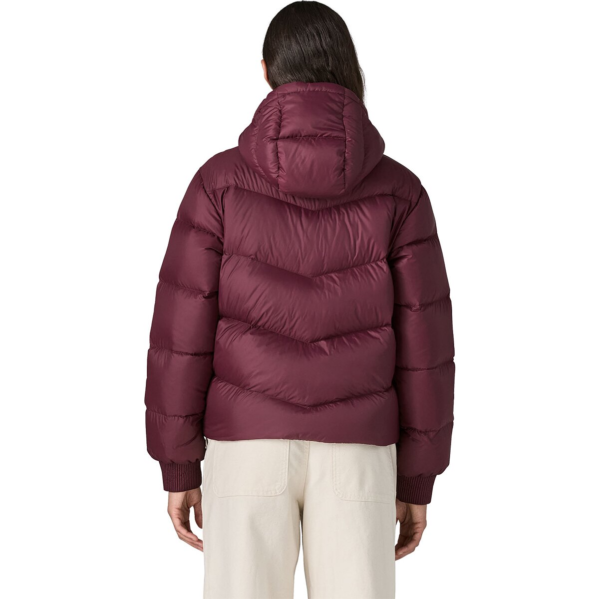 Женская куртка Patagonia Sindit Hoodie Jacket, цвет: Ягодный инжирный — фото 4
