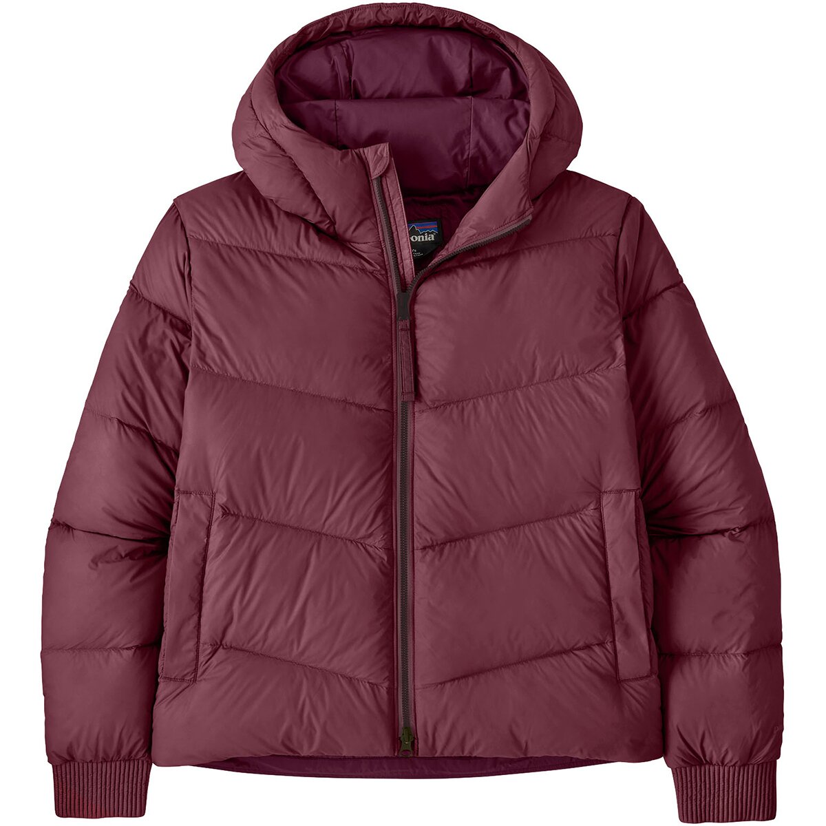 Женская куртка Patagonia Sindit Hoodie Jacket, цвет: Ягодный инжирный — фото 6