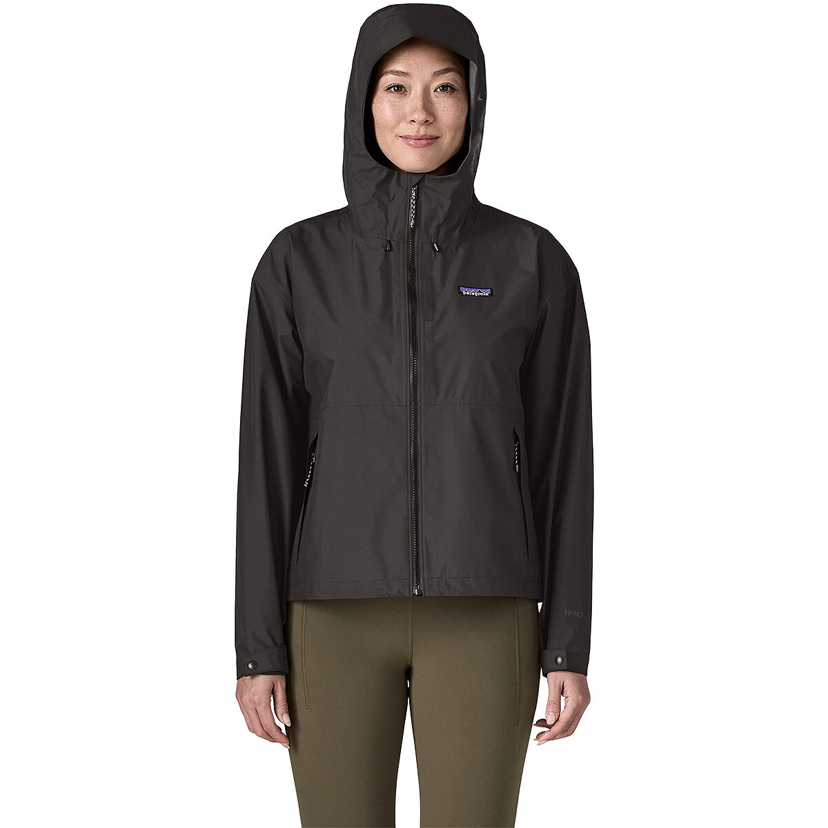 Женская куртка Patagonia Mesa Lane Rain Jacket, цвет: Чёрный