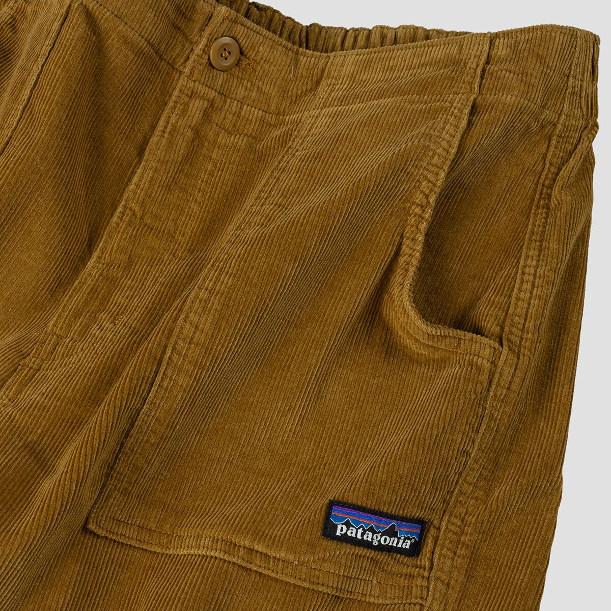 Женские шорты Patagonia Retro Cord Short, цвет: Коричневый — фото 3