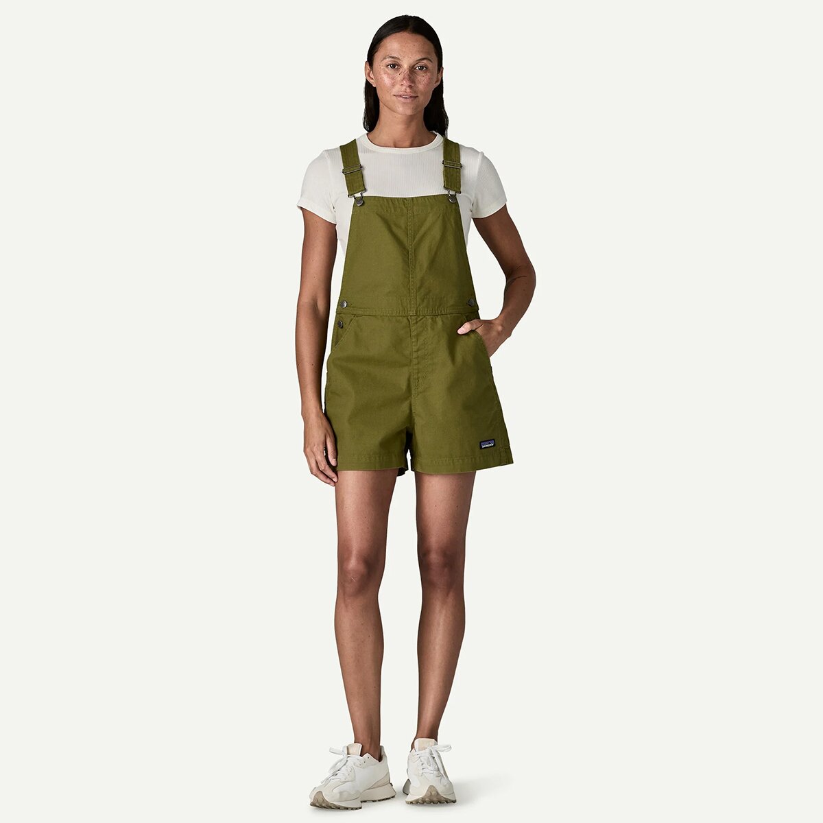 Женский комбинезон Patagonia Stand Up Overall, цвет: Зелёный — фото 4