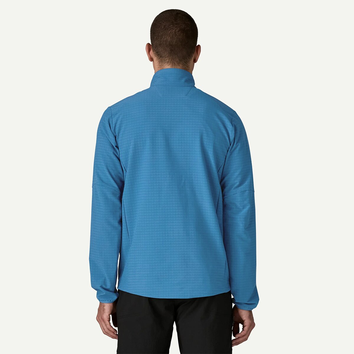 Мужская куртка Patagonia R1 TechFace Fleece, цвет: Синий — фото 3
