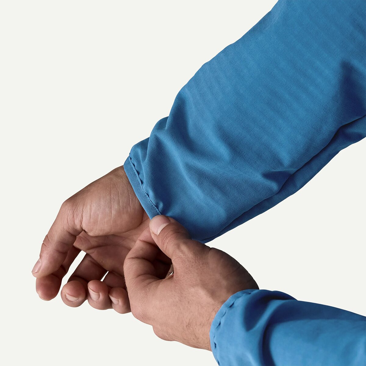 Мужская куртка Patagonia R1 TechFace Fleece, цвет: Синий — фото 8