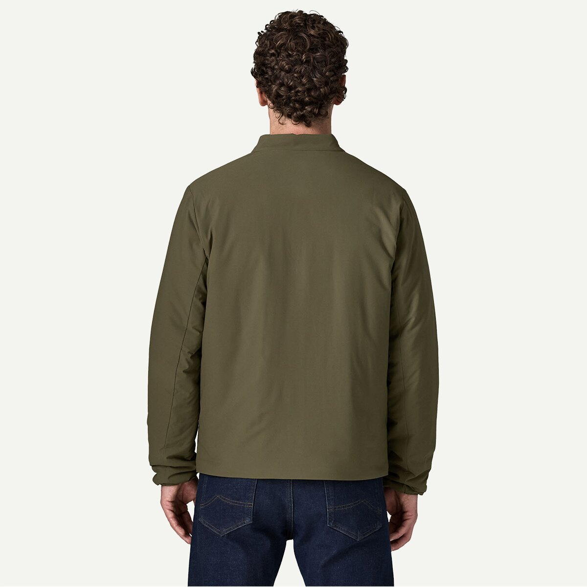 Мужская куртка Patagonia Nano-Air Bomber, цвет: Зелёный — фото 5