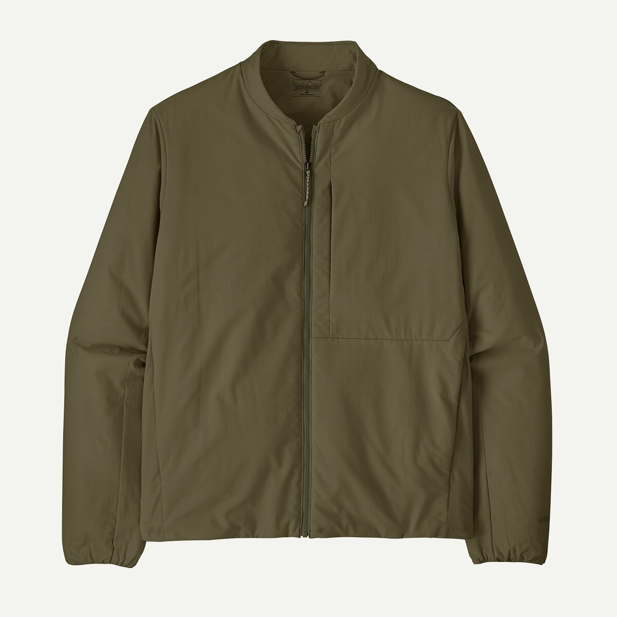 Мужская куртка Patagonia Nano-Air Bomber, цвет: Зелёный — фото 7
