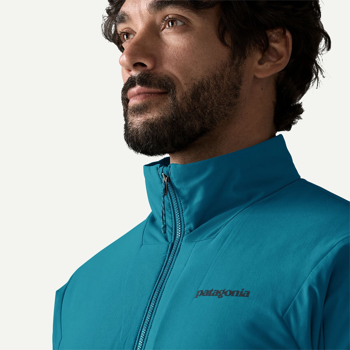 Мужская куртка Patagonia Nano-Air Light, цвет: Синий — фото 7