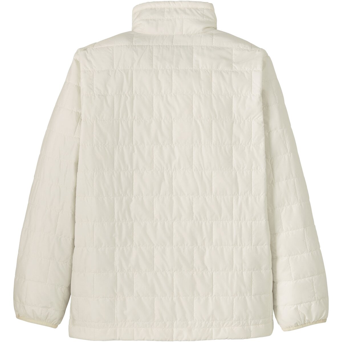 Детская куртка Patagonia Nano Puff Brick Quilt, цвет: Берёзовый белый — фото 2