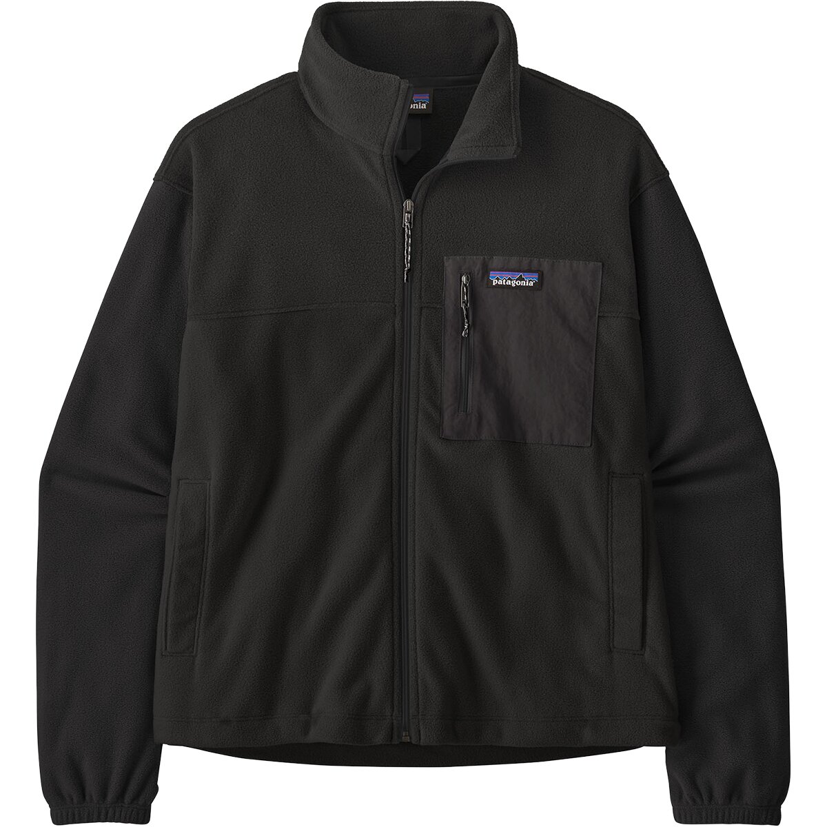 Женская куртка Patagonia Micro D Patch Pocket, цвет: Чёрный