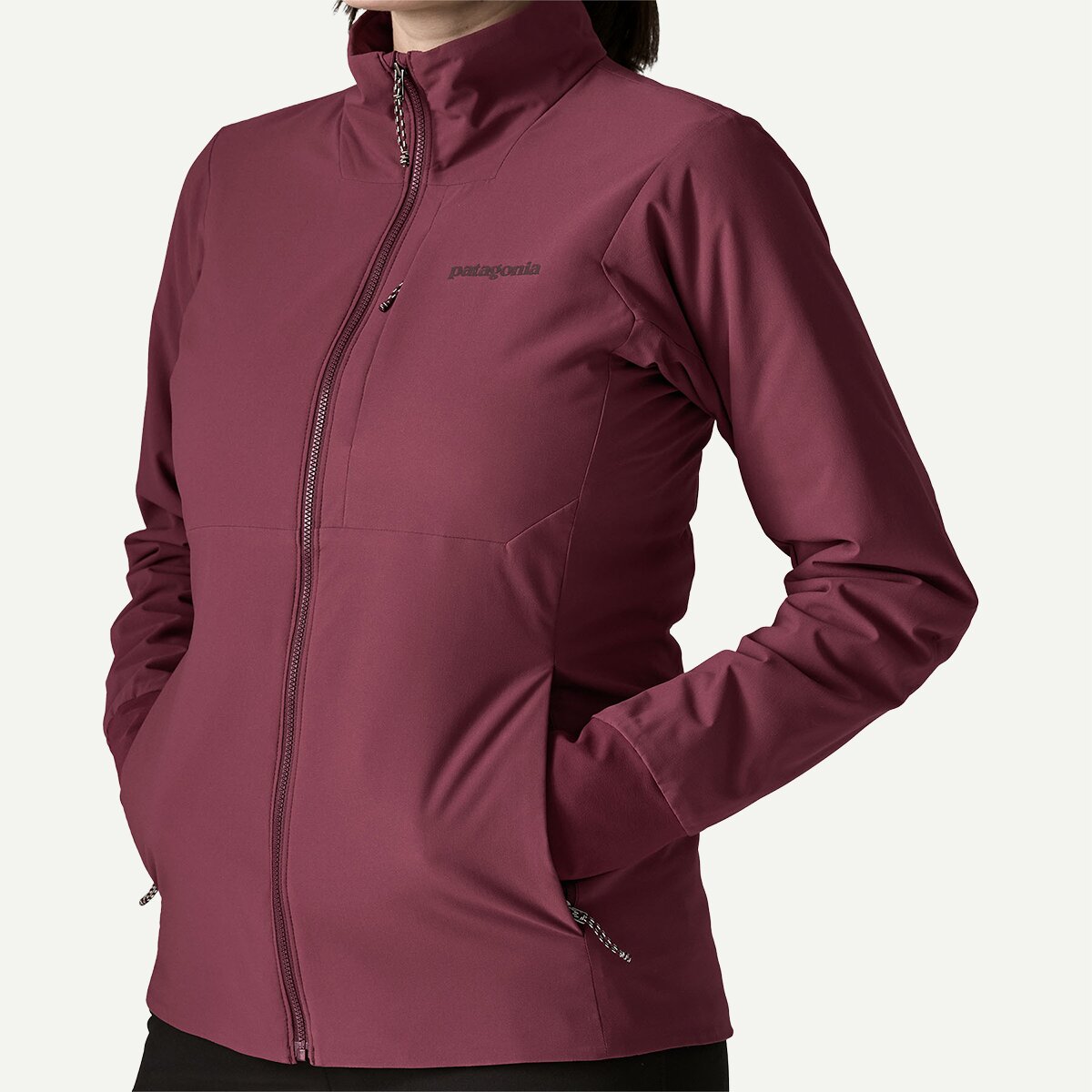 Женская куртка Patagonia Nano-Air Light, цвет: Ягодный инжирный — фото 9