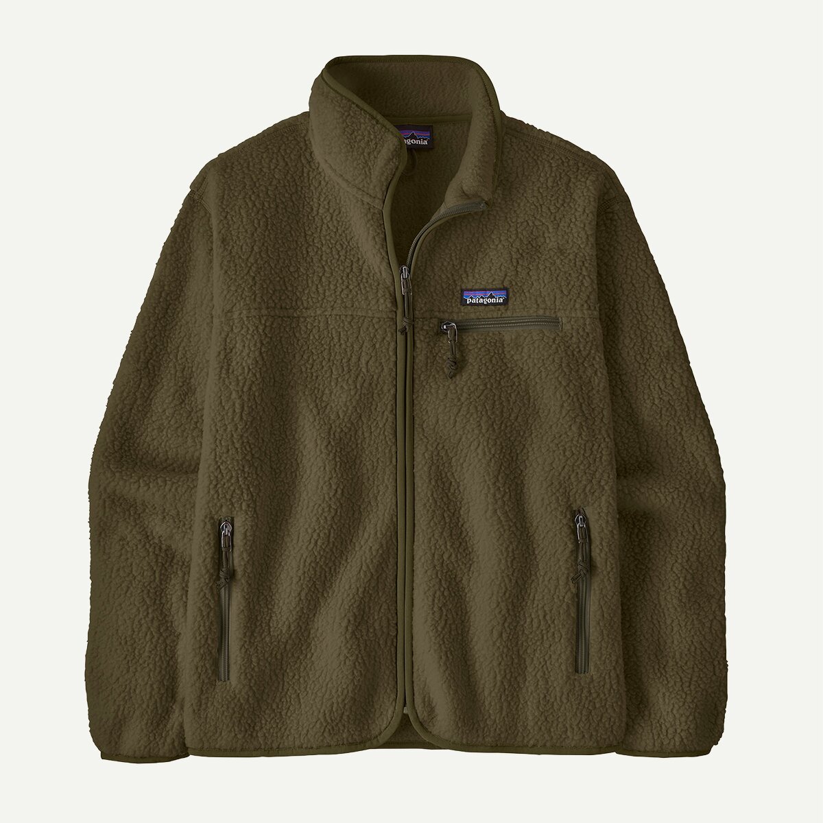 Женская куртка Patagonia Retro Pile Fleece, цвет: Зелёный — фото 5