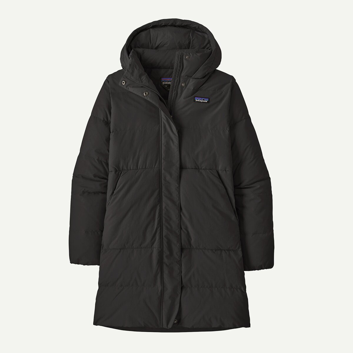 Женская куртка Patagonia Sisar Down Parka, цвет: Чёрный — фото 3