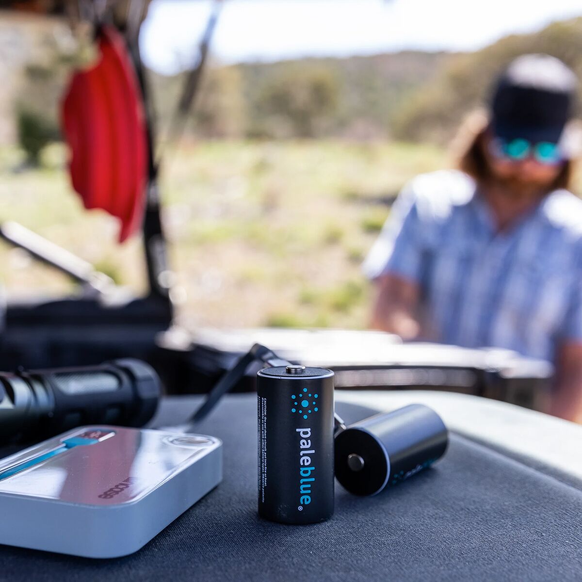 Pale Blue Earth Lithium Ion Rechargeable C Batteries
