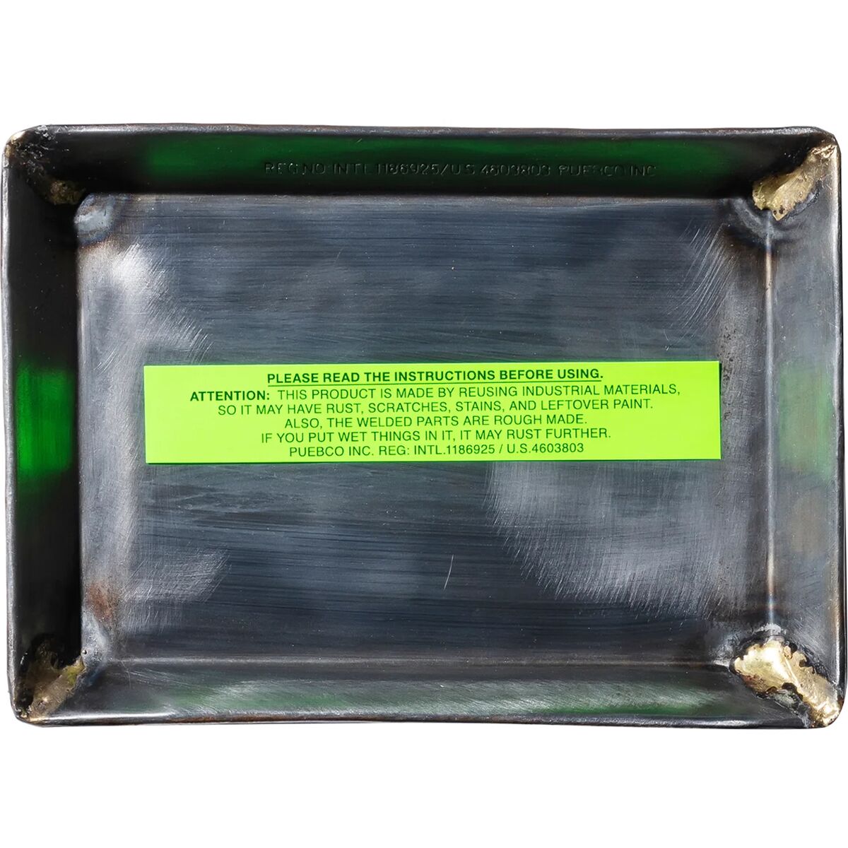 Puebco Recycled Steel Tray