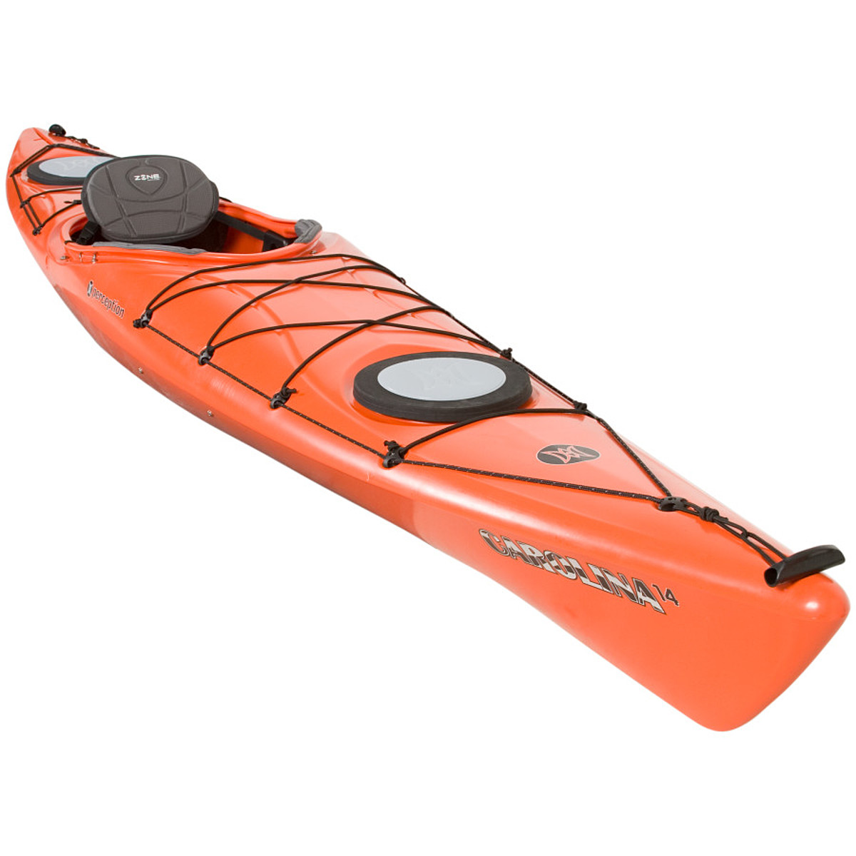 Perception Carolina 14 Kayak w/ Rudder Paddle