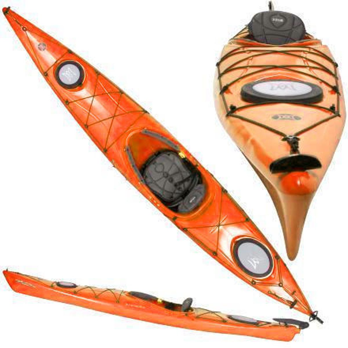 Perception Carolina 14 Kayak w/ Rudder Paddle