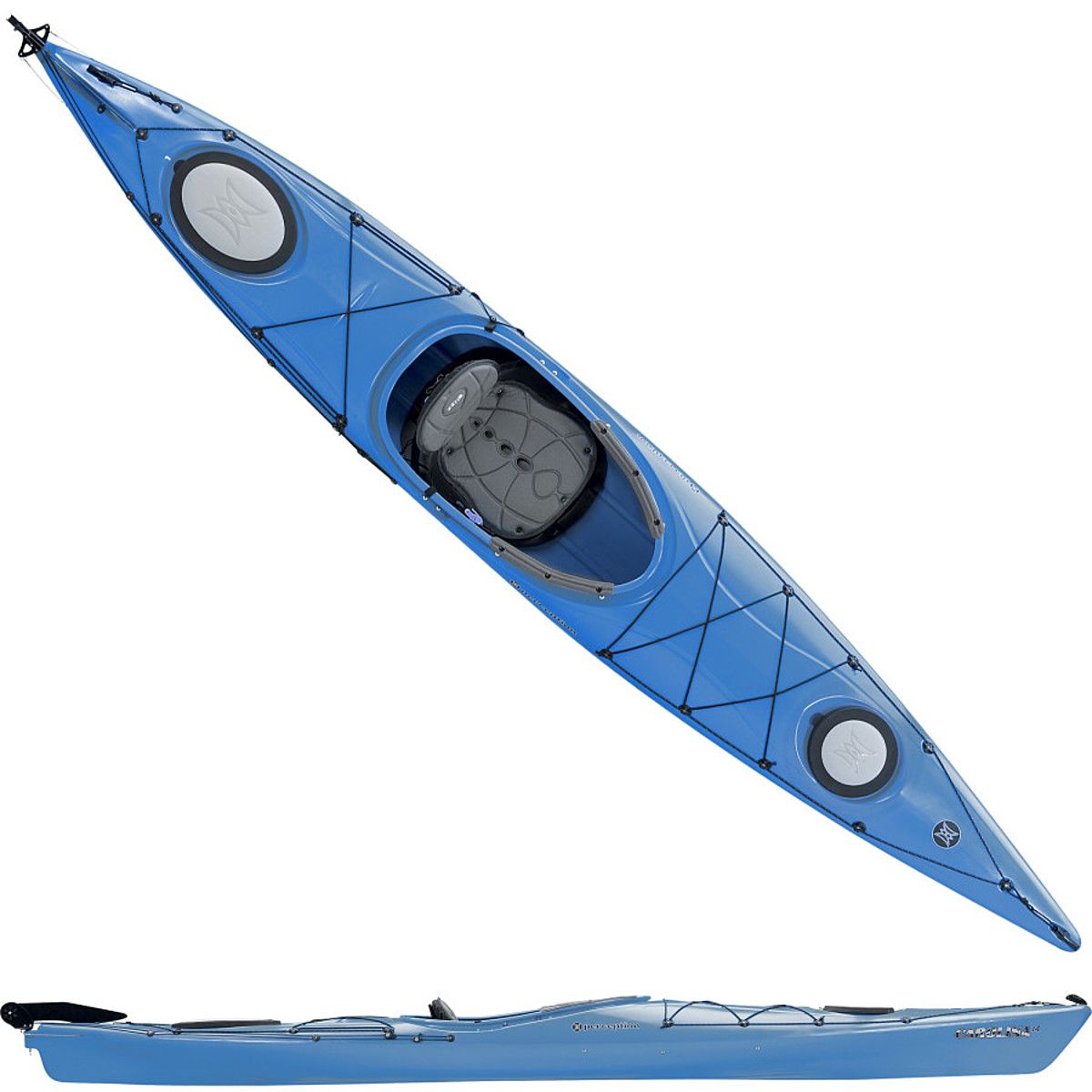 Perception Carolina 14.0 Kayak w/ Rudder Paddle