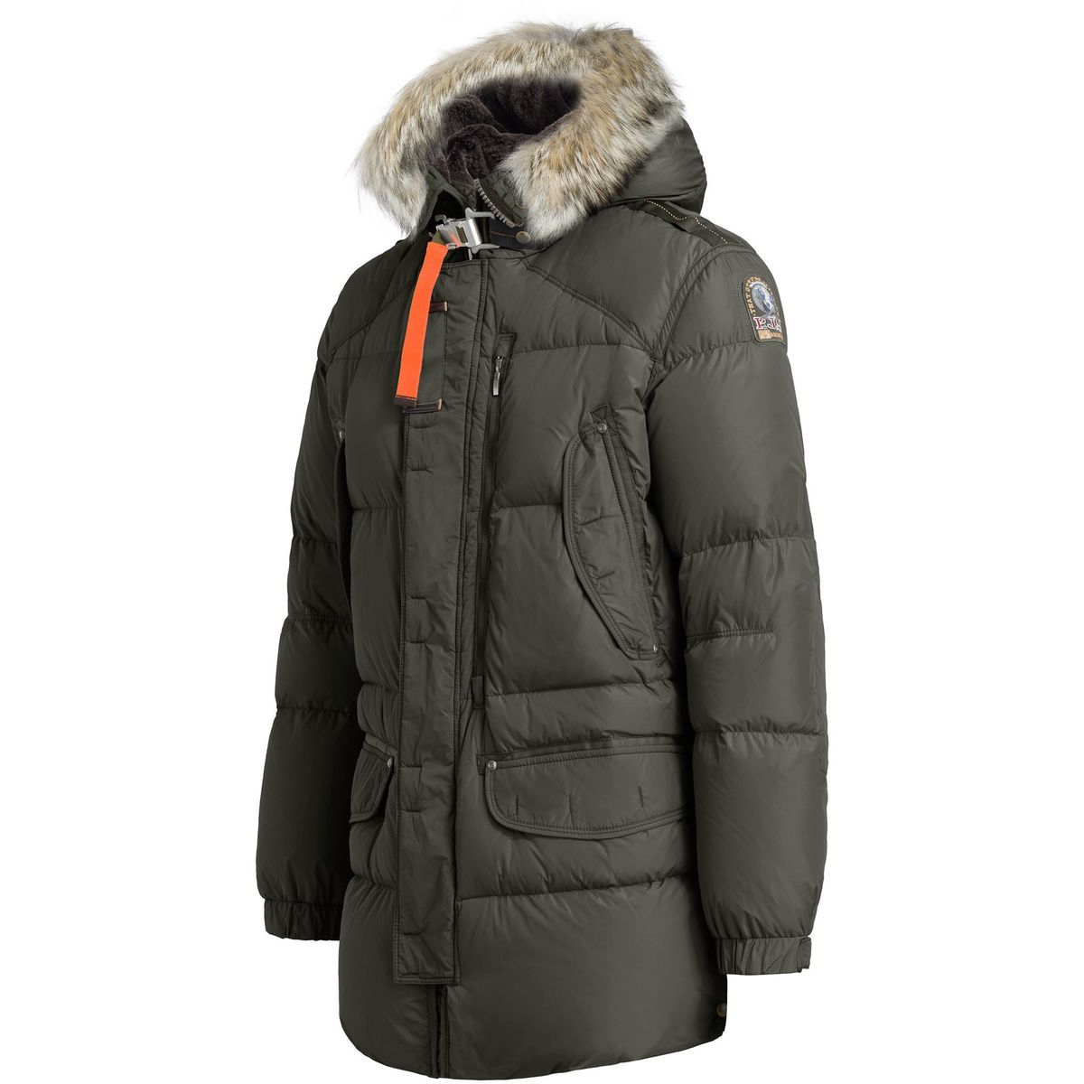 Parajumpers Harraseeket Pelican Grey Down Parka Jacket main image 0