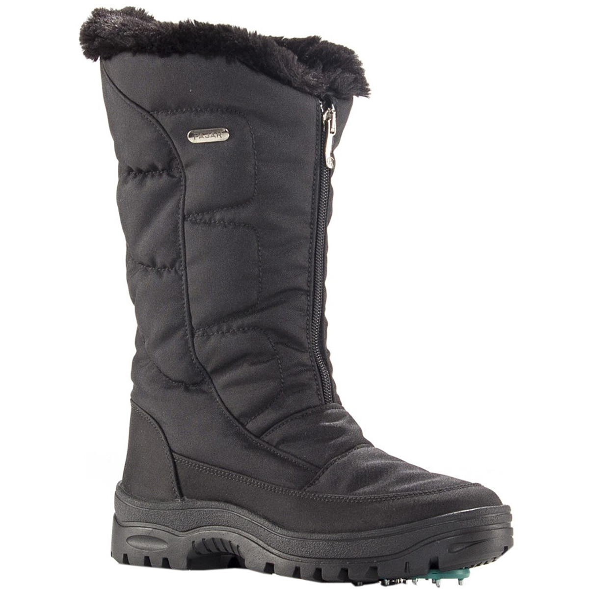 PAJAR Women's Winter Snow Boots – Waterproof, Rated To -30°C, With Traction Sole & Wool Blend Insole, Navy