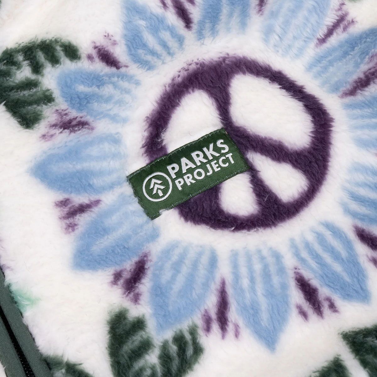Parks Project Nature In Bloom Faux Shearling Jacket -...