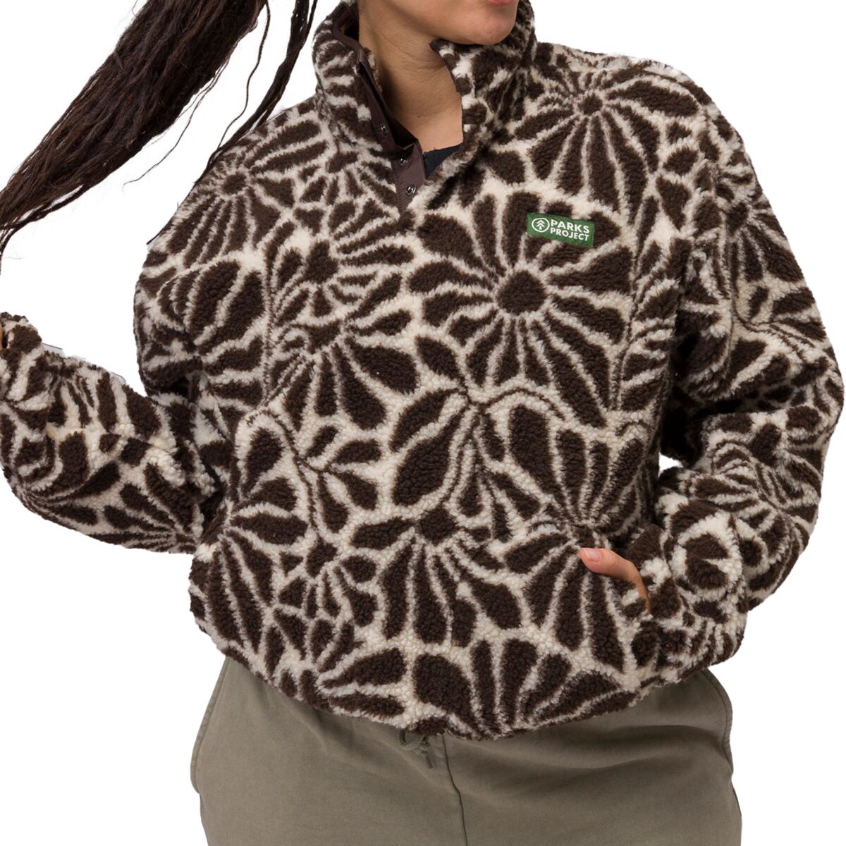 Parks Project High Desert Wildflowers High Pile Fleece...