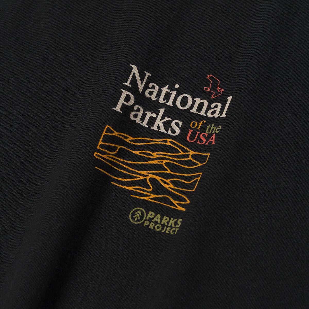 Parks Project NP Outline Checklist T-Shirt
