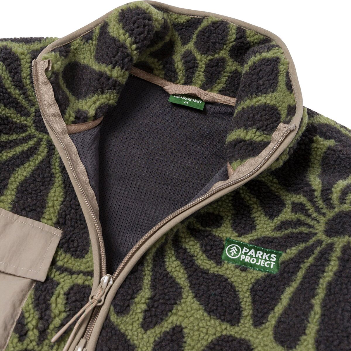 Parks Project Wildflowers Full-Zip High Pile Fleece