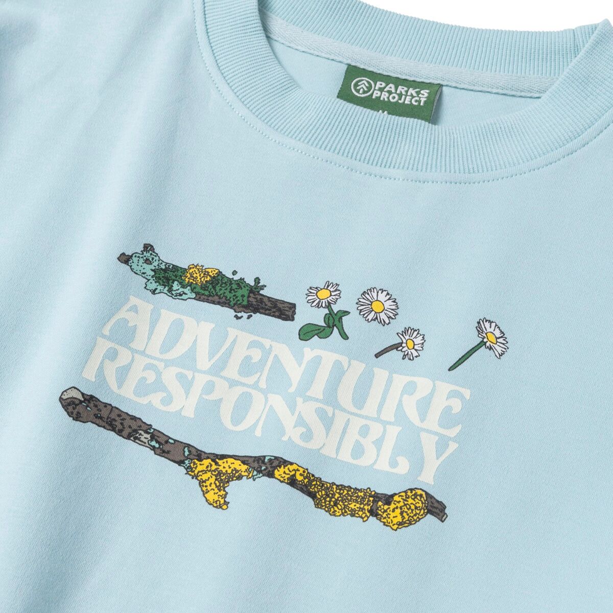 Parks Project Forest Forager Cropped Crew Sweatshirt -...