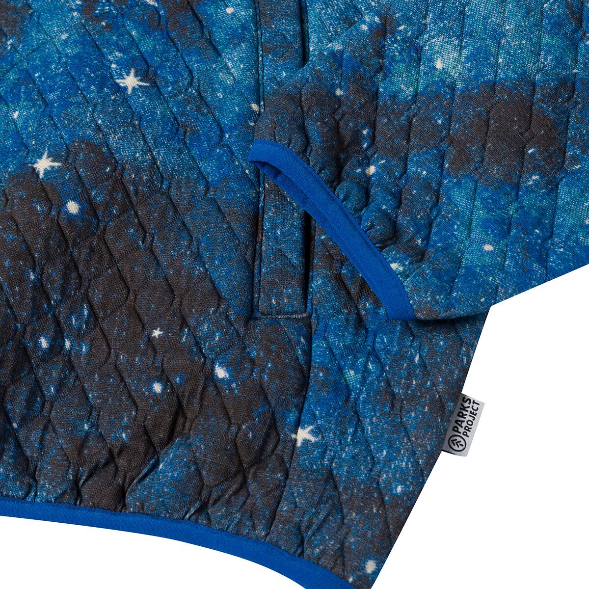 Свитер Parks Project Joshua Tree Dark Sky Quilted Pullover, цвет: Синий — фото 3