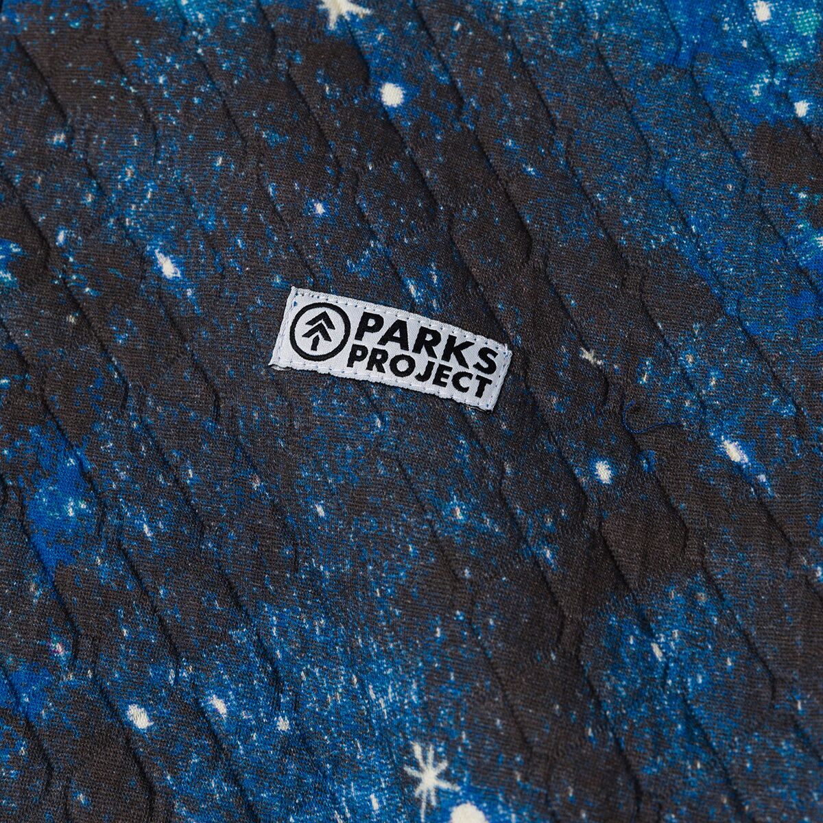 Свитер Parks Project Joshua Tree Dark Sky Quilted Pullover, цвет: Синий — фото 5