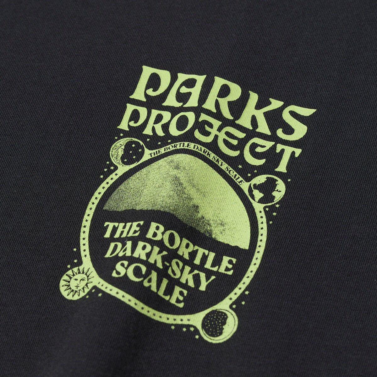 Мужская футболка Parks Project Dark Sky Checklist, цвет: Винтажный чёрный — фото 4