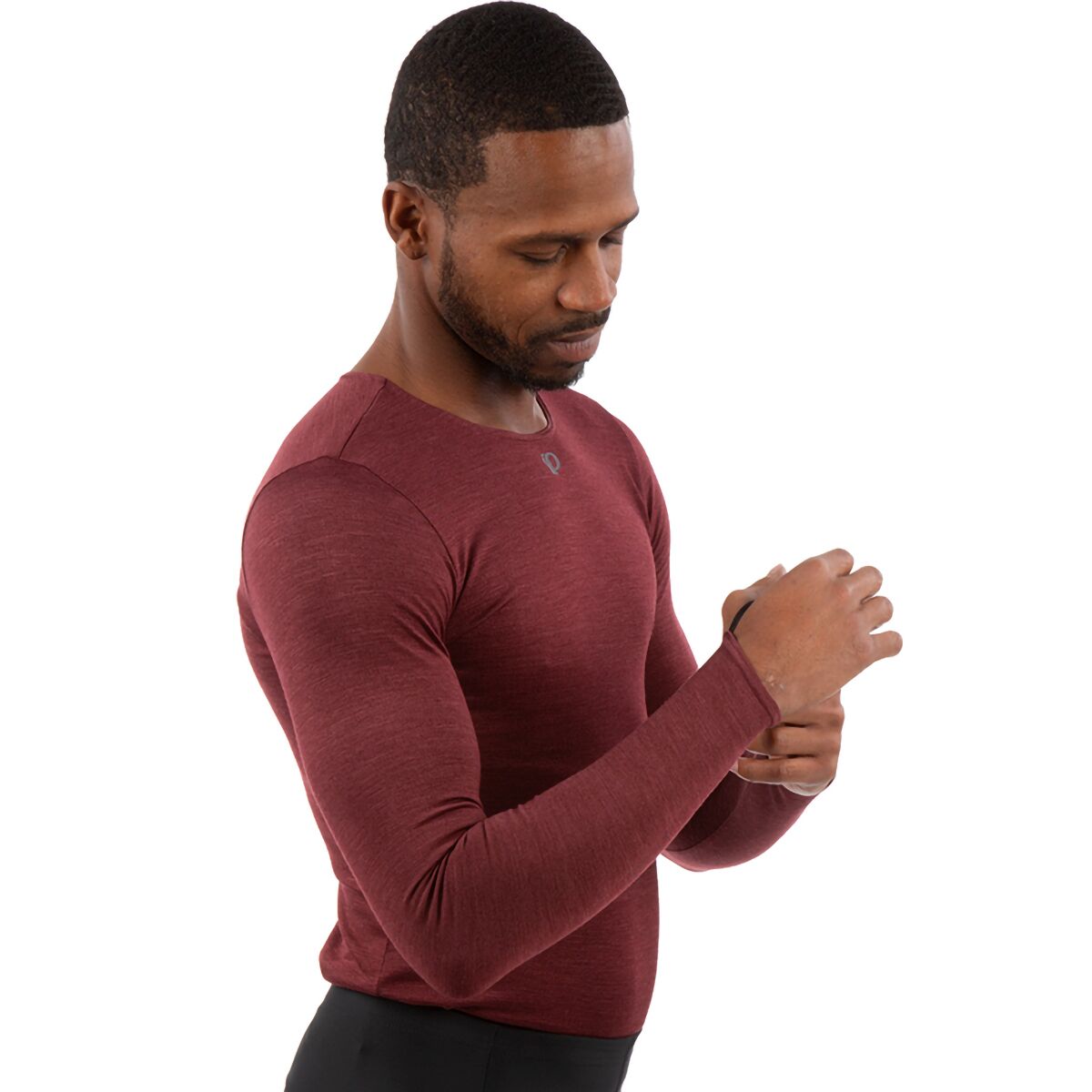 Première Couche Pearl Izumi Merino Thermal – Femme XS – Gris – Manches Longues