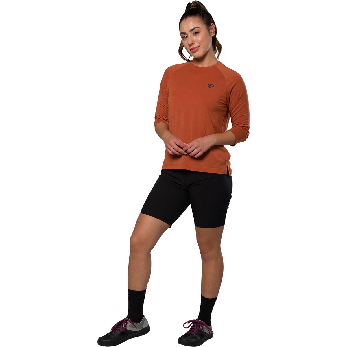 PEARL iZUMi Canyon Merino 3/4 Jersey - Women´s